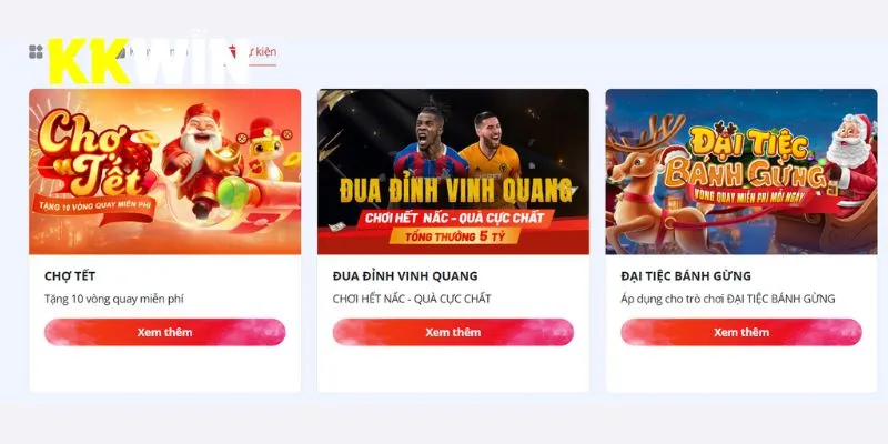 Cập nhật thông tin để không bỏ lỡ bất cứ sự kiện phát thưởng nào 