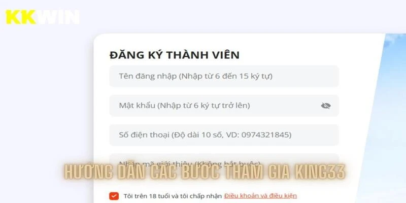 Hướng dẫn các bước tham gia đăng ký, đăng nhập sân chơi