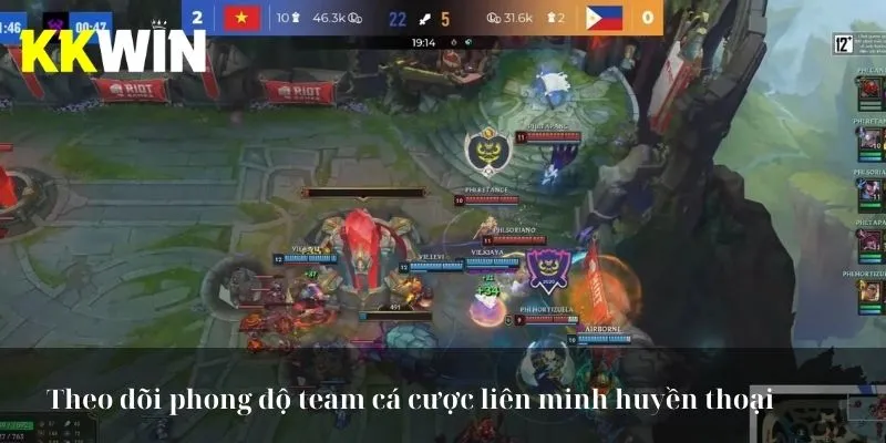 Theo dõi phong độ team cá cược liên minh huyền thoại