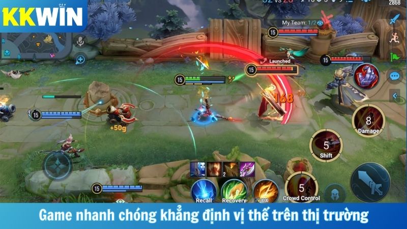 Game nhanh chóng khẳng định vị thế trên thị trường