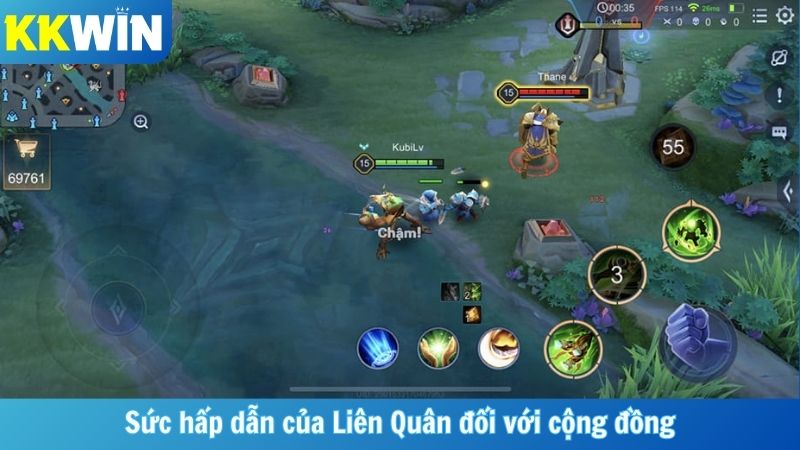 Sức hấp dẫn của Liên Quân đối với cộng đồng